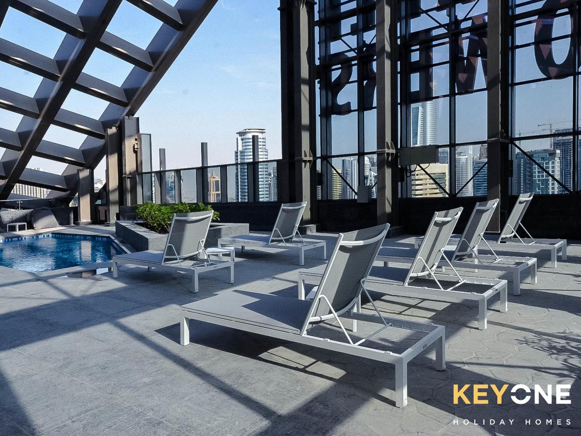 Sophisticated One Bedroom With Full Marina View Dubai Exterior foto