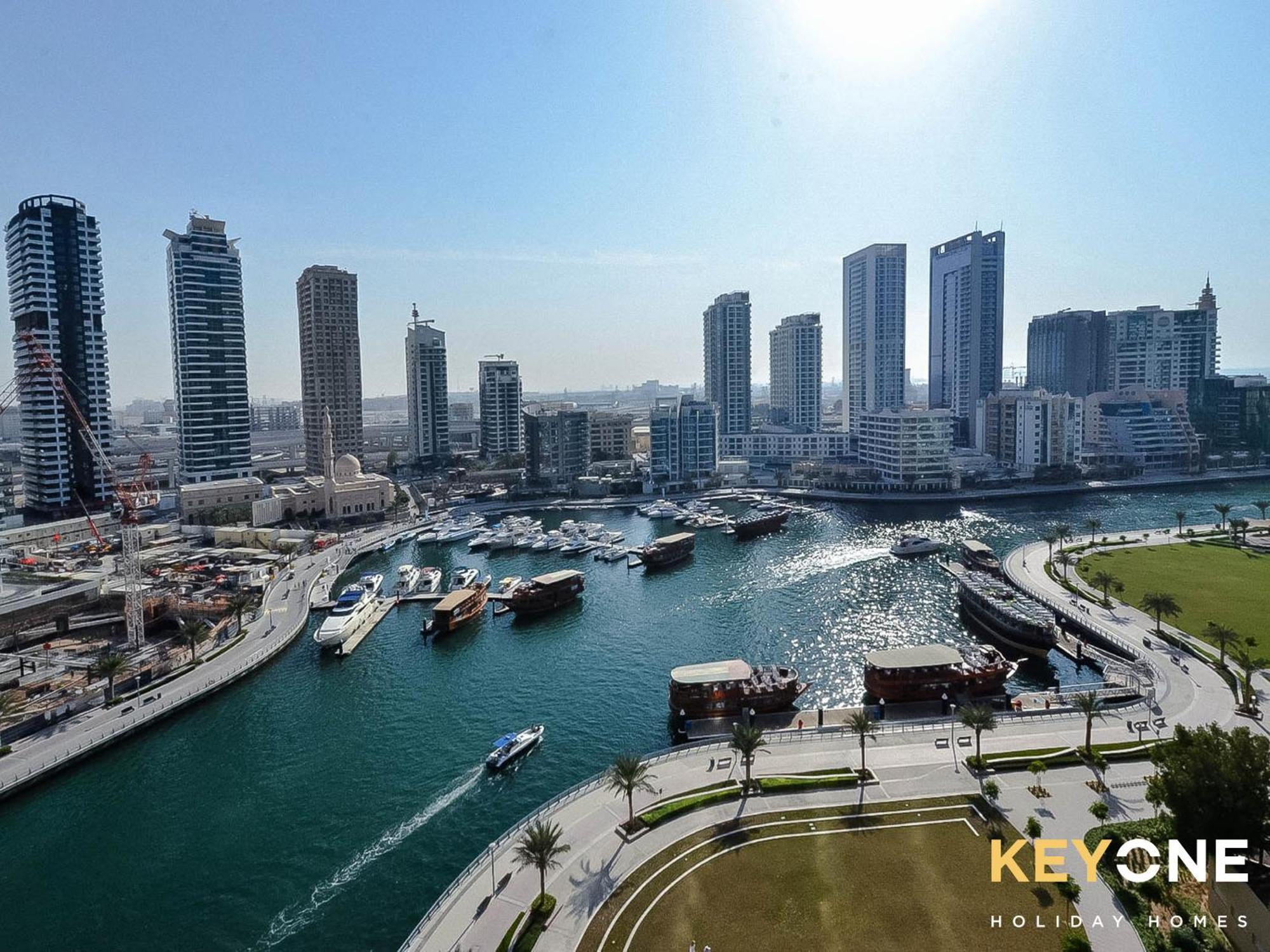 Sophisticated One Bedroom With Full Marina View Dubai Exterior foto